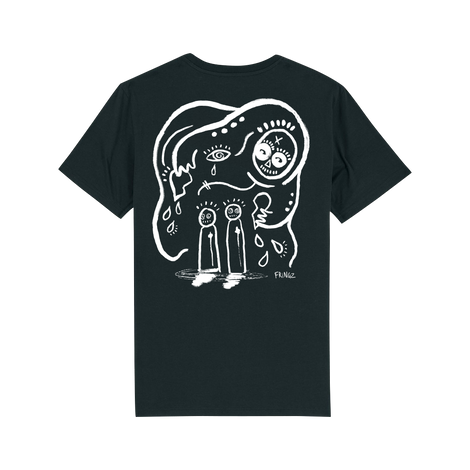 Tee shirt Noir design by Fringz