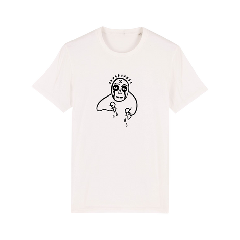 Tee shirt Blanc design by Fringz